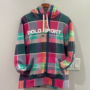 Men’s Polo Ralph Lauren Cotton Plaid Hoodie